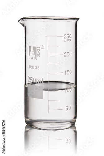 menzurka, chemia, ciecz, skala, szkło chemiczne