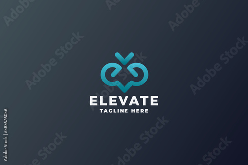 Elevate - Letter E Logo Temp 