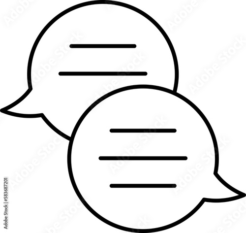 communicative  icon