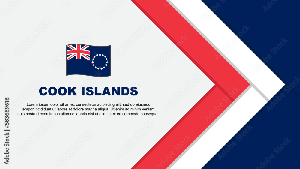Cook Islands Flag Abstract Background Design Template. Cook Islands Independence Day Banner Cartoon Vector Illustration. Cook Islands Cartoon Cook Islands Flag Abstract Background Design Template. Cook Islands Independence Day Banner Cartoon Vector Illustration. Cook Islands Cartoon