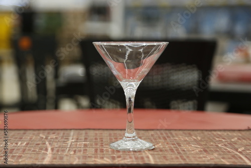 Canvas Print taça pára drinks, de vídro