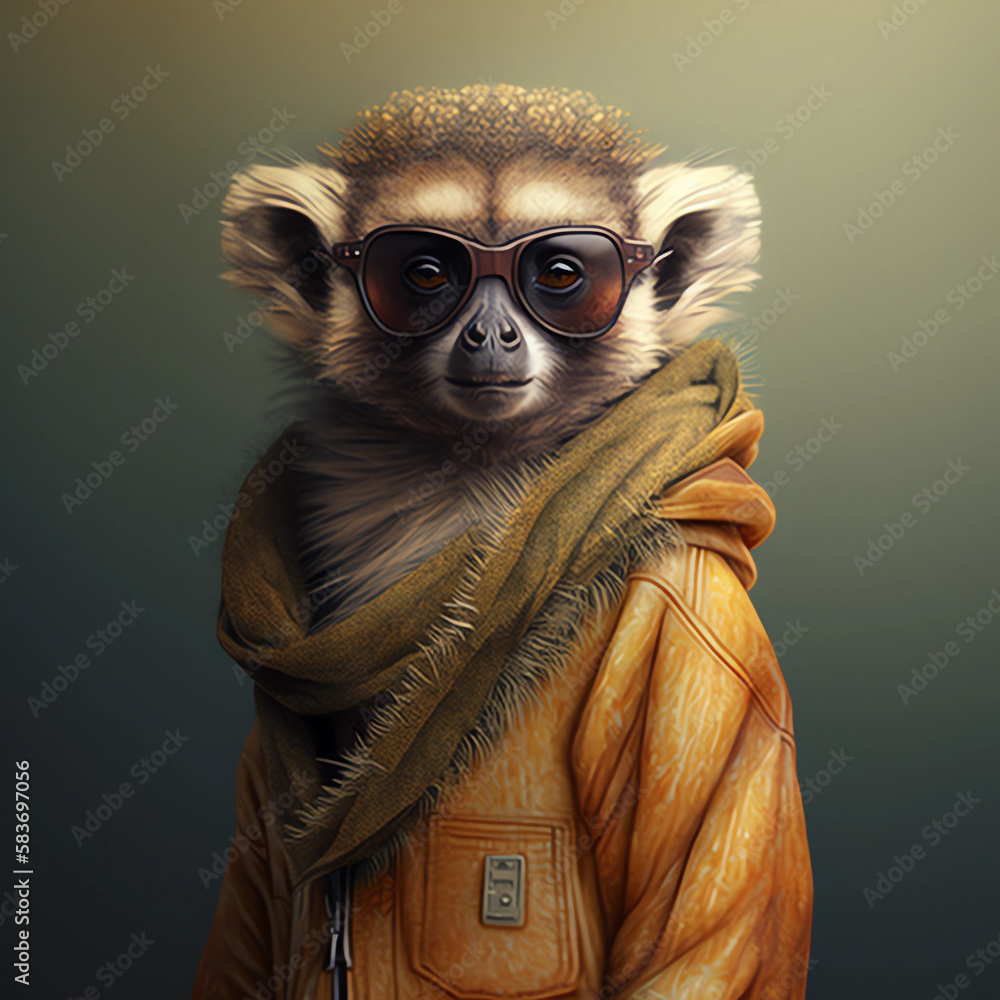 Anthropomorphic monkey Anthropomorphic monkey