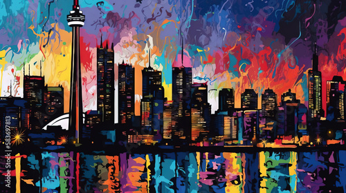 Toronto in colors
