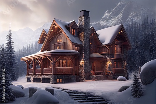 Beautiful luxury Cabin in t...