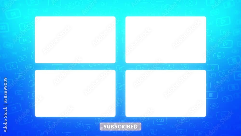 YouTube End Screen Outro 5 YouTube End Screen Outro 5