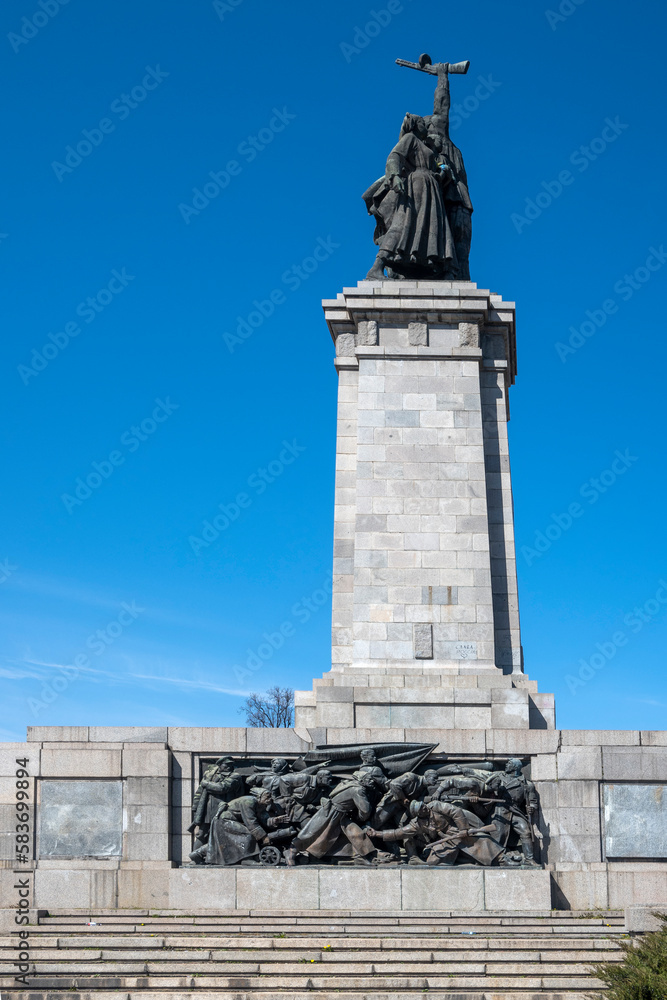 Monument of the Soviet Army in Sofia, Bulgaria Monument of the Soviet Army in Sofia, Bulgaria