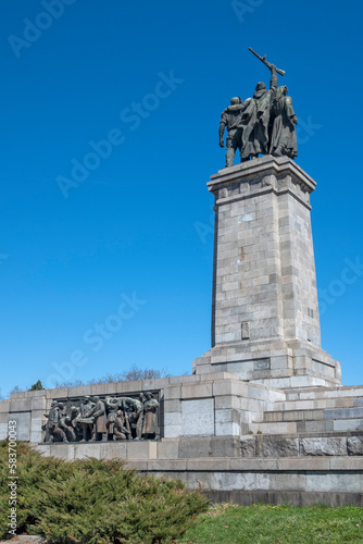 Monument of the Soviet Army in Sofia, Bulgaria