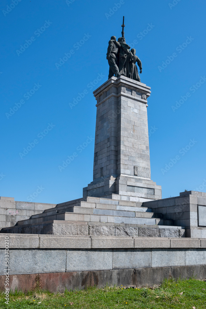 Monument of the Soviet Army in Sofia, Bulgaria