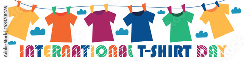 Banner for International T-shirt Day