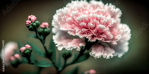 Lush greenery and vibrant flowers abound in these pictures - generative ai.