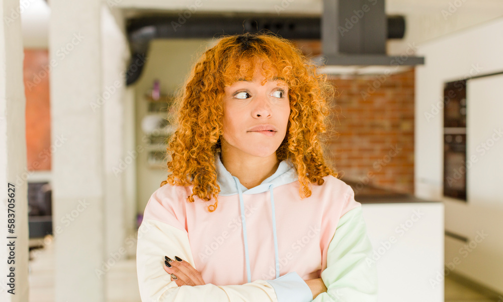 young red hair latin pretty womann at new cool home young red hair latin pretty womann at new cool home