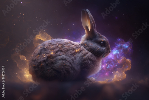 rabbit in the night, Generative Ai