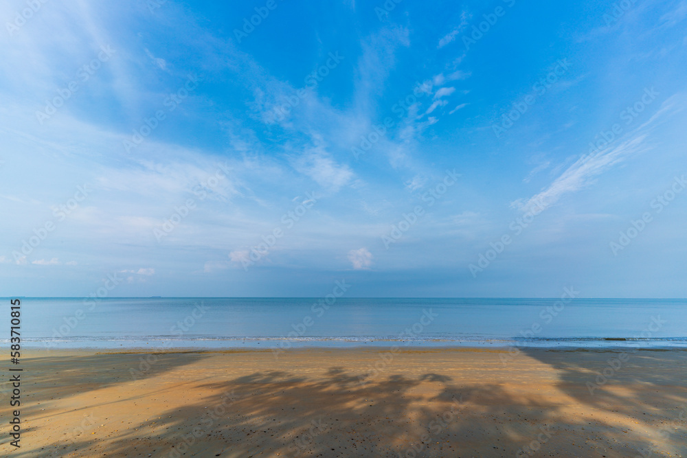 beach and sea