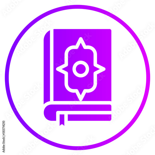 Quran gradient icon