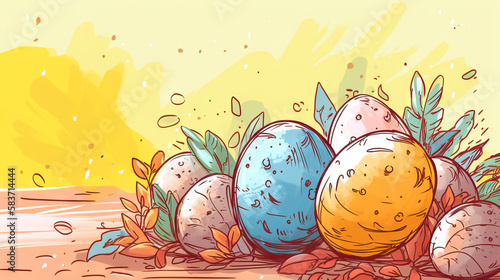 easter eggs (ID: 583714444)