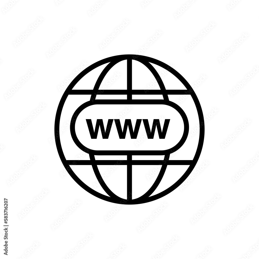 www vector icon, flat vector illustration for web site or mobile app.eps www vector icon, flat vector illustration for web site or mobile app.eps