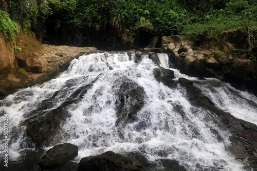 Fototapeta Naklejka Na Ścianę i Meble -  landscape waterfall in the jungle nature asia
