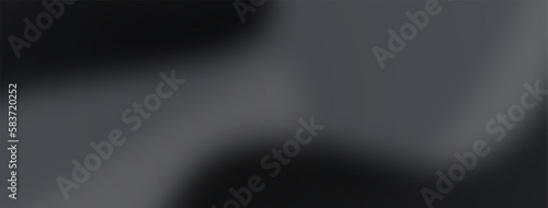 Premium abstract background in minimalist black with fancy dark geometric elements.