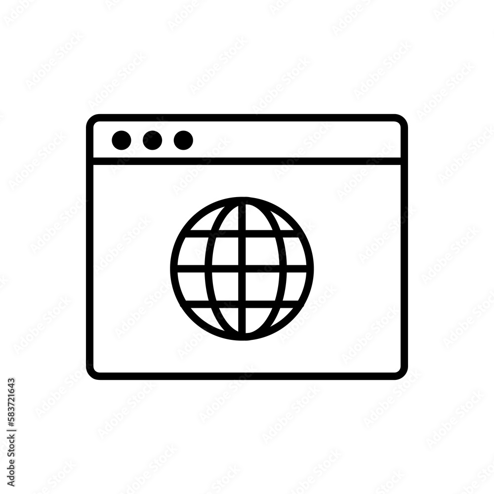 Web development vector icon flat vector trendy style illustration..eps Web development vector icon flat vector trendy style illustration..eps