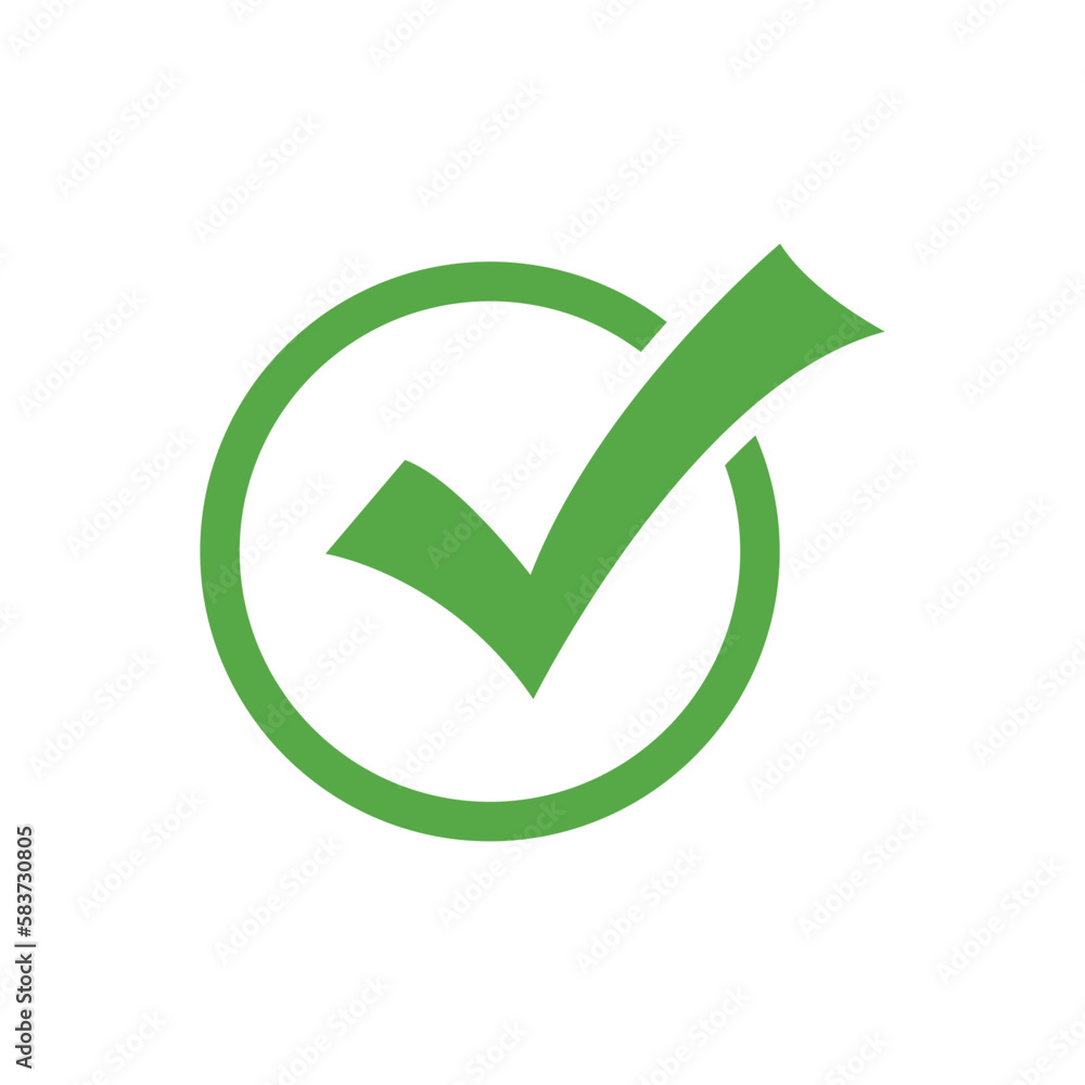 green checklist icon vector green checklist icon vector