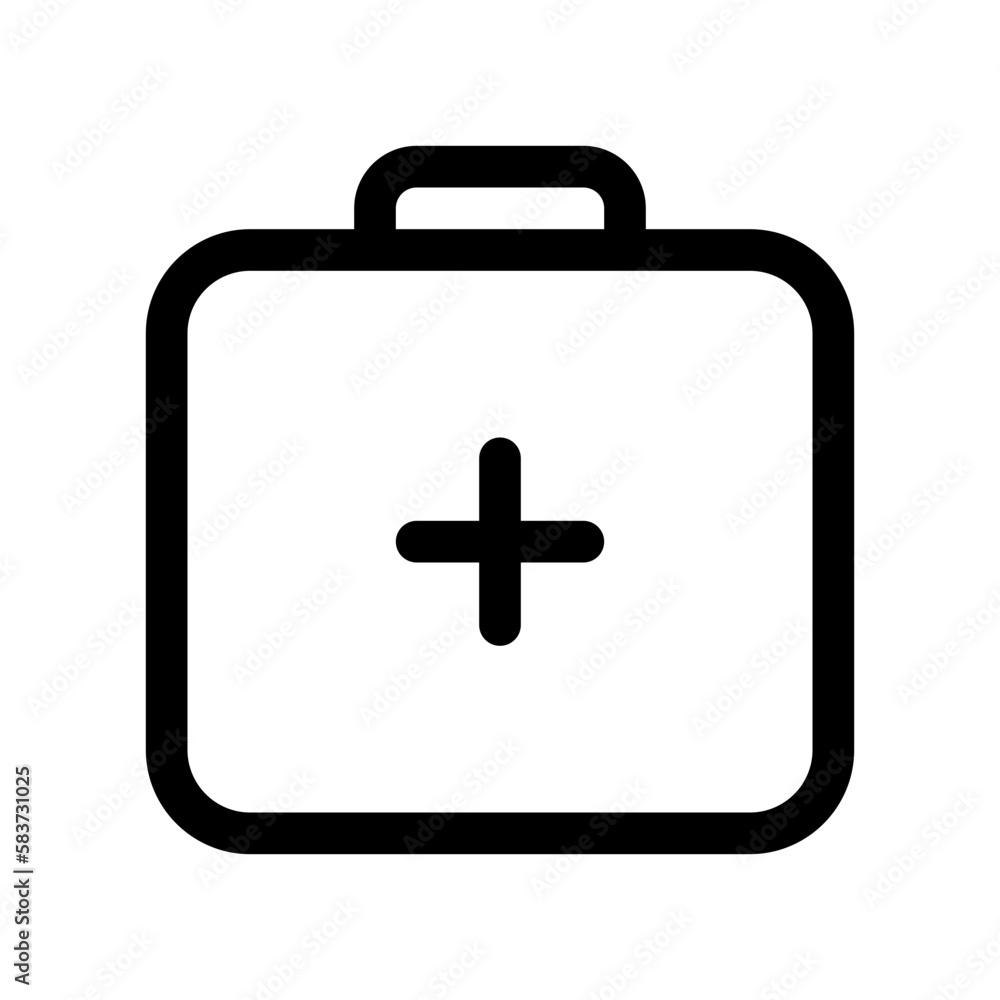 Editable first aid kit vector icon. Part of a big icon set family. Perfect for web and app interfaces, presentations, infographics, etc Editable first aid kit vector icon. Part of a big icon set family. Perfect for web and app interfaces, presentations, infographics, etc
