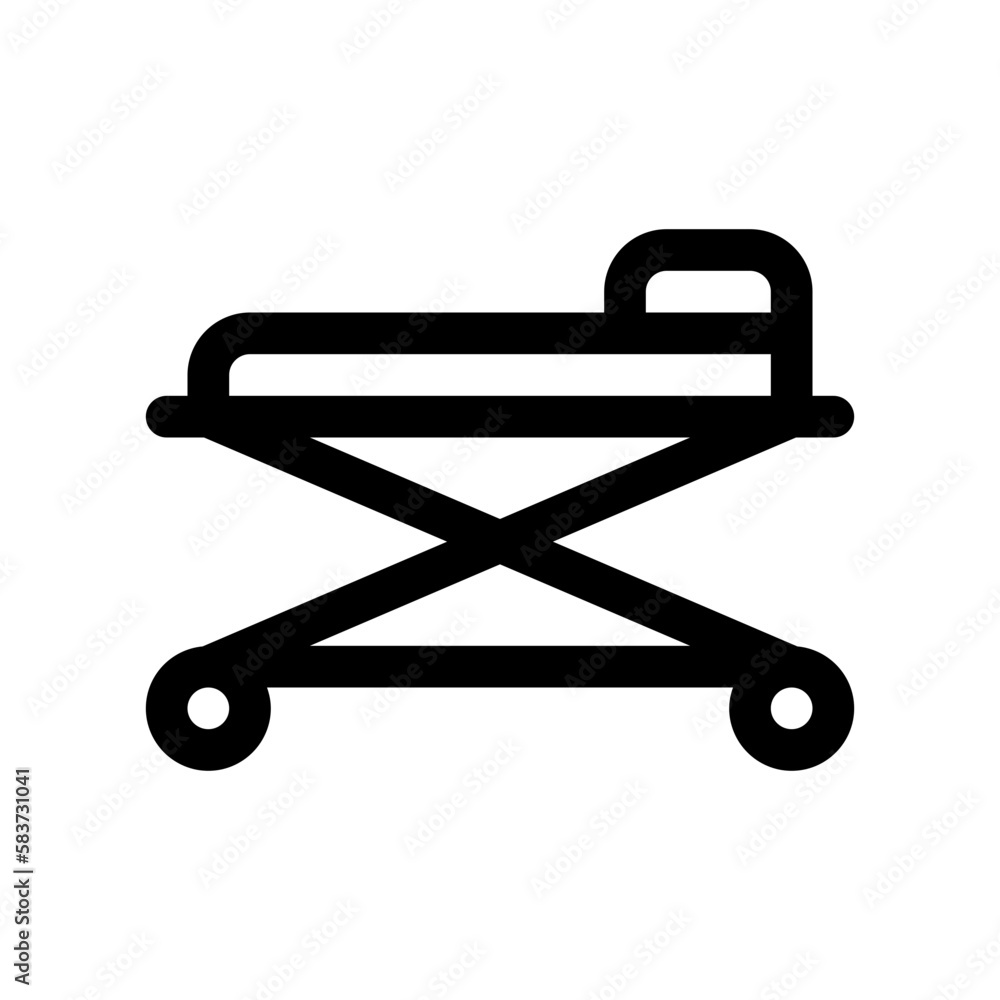 Editable stretcher vector icon. Part of a big icon set family. Perfect for web and app interfaces, presentations, infographics, etc Editable stretcher vector icon. Part of a big icon set family. Perfect for web and app interfaces, presentations, infographics, etc