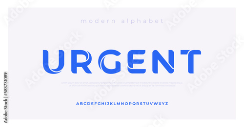 Modern alphabet fonts. Typography, Technology, Lettering, Elegant, Fashion, Designs, Serif fonts, Uppercase. Vector illustration	