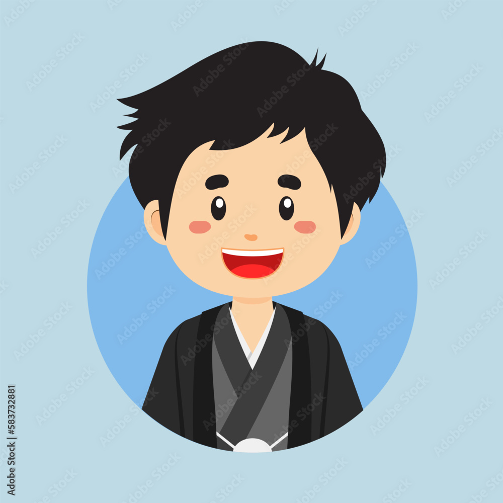 Avatar of a Japanese Character