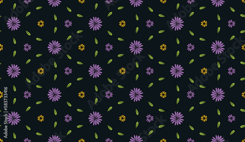 Geometric ethnic pattern seamless flower color oriental.
seamless pattern.Design for fabric,curtain,black background, carpet, shawl,clothing,wrapping, Batik,fabric,handkerchief,Vector illustration.
