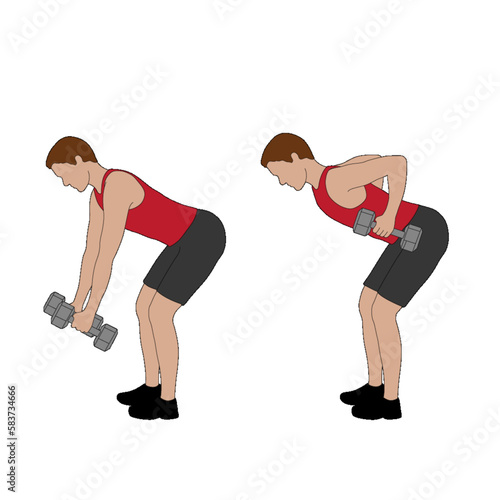 Bent Over Dumbbell Rows