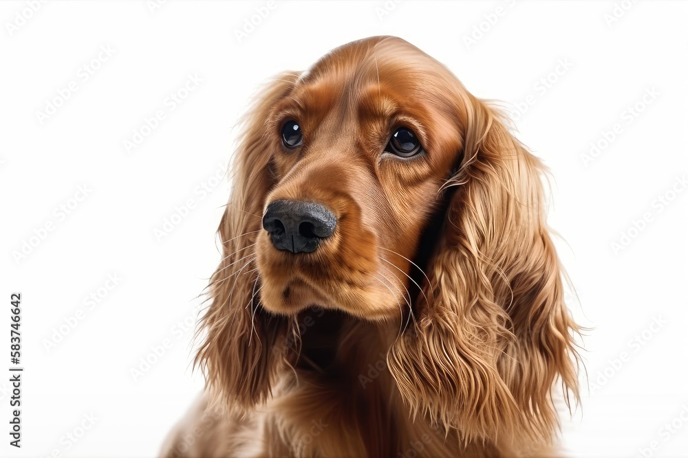 Cute English Cocker Spaniel.