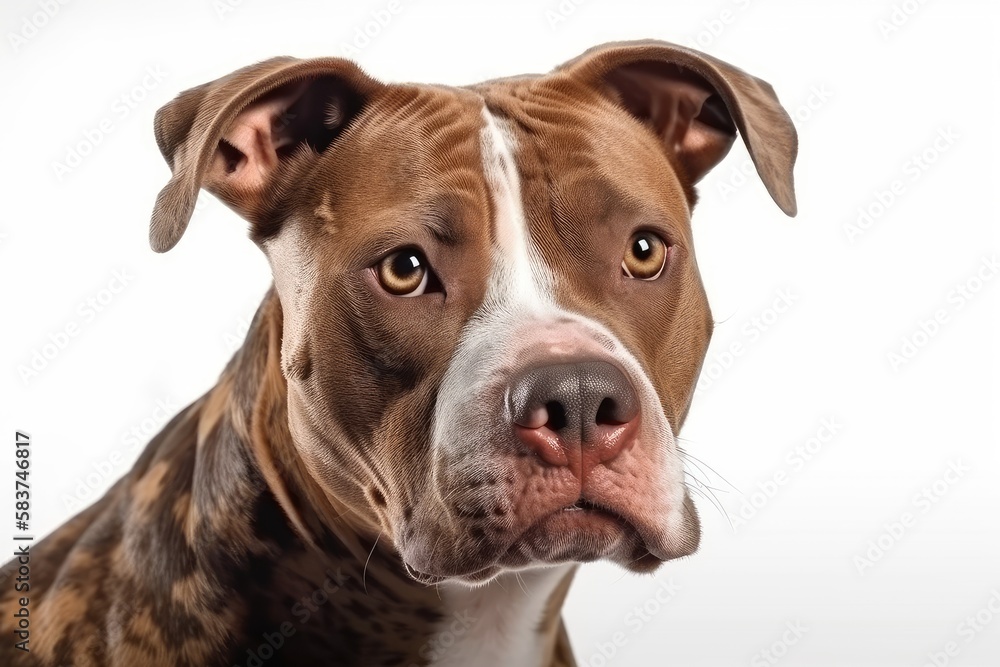 Pit Bull  medium-sized dog breed , muscular and athletic in appearance