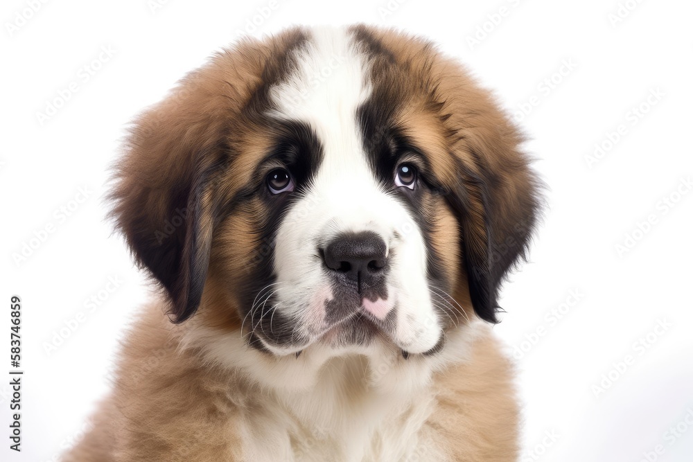 Saint Bernard a large breed of dog