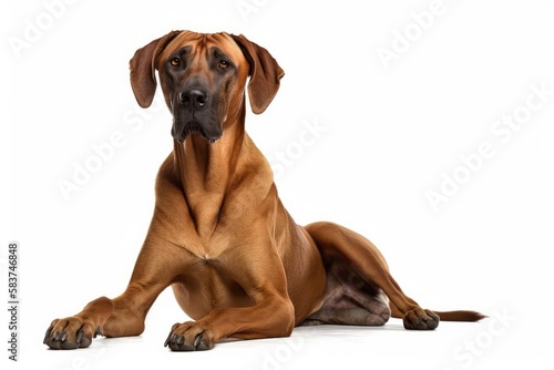  Rhodesian Ridgeback  a large  muscular dog breed
