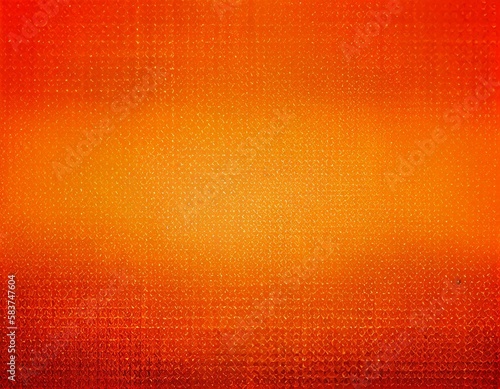 Orange gradient abstract background with noise effect. Generative AI.
