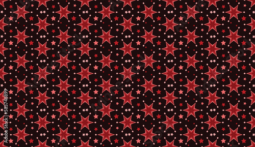 Geometric ethnic pattern seamless flower color oriental.
seamless pattern.Design for fabric,curtain,black background, carpet, shawl,clothing,wrapping, Batik,fabric,handkerchief,Vector illustration.