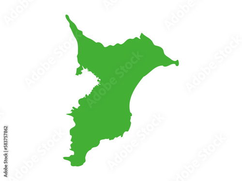 千葉県の形
