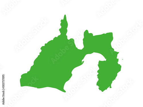 静岡県の形