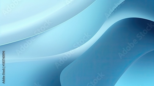 Abstract blue wave background for website headers  social media graphics  print designs  and presentations. Generative ai composite.