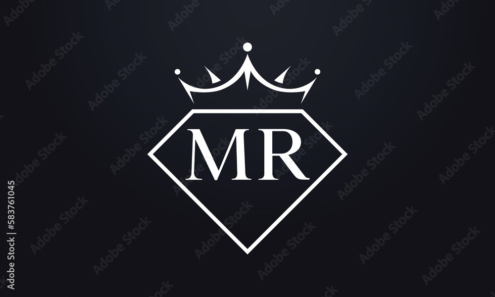 Diamond crown vector. Luxury queen logo for jewelry vector with letters Diamond crown vector. Luxury queen logo for jewelry vector with letters