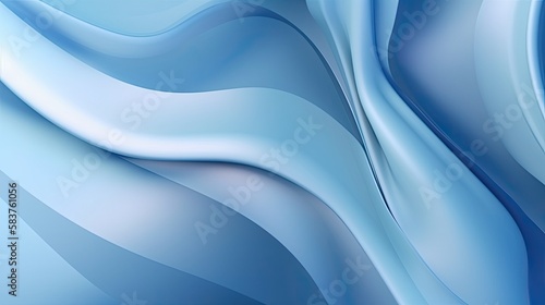 Dynamic blue background, generative ai composite.