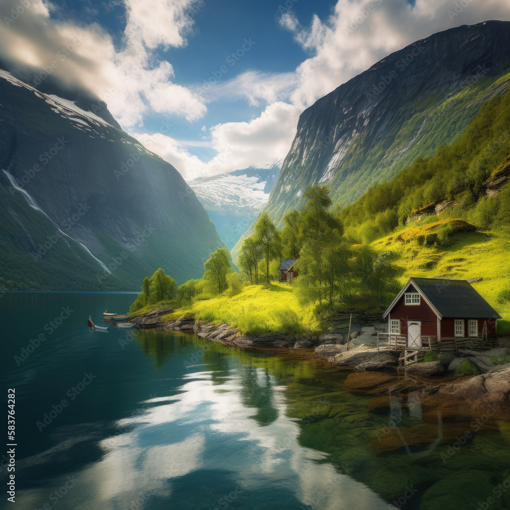 The Beauty of Norway, AI