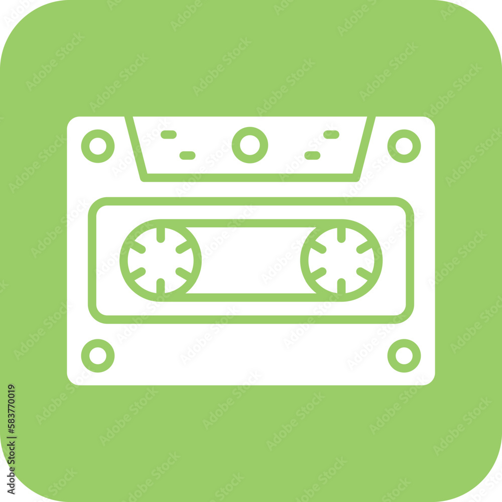 Vector Design Cassette Icon Style Vector Design Cassette Icon Style