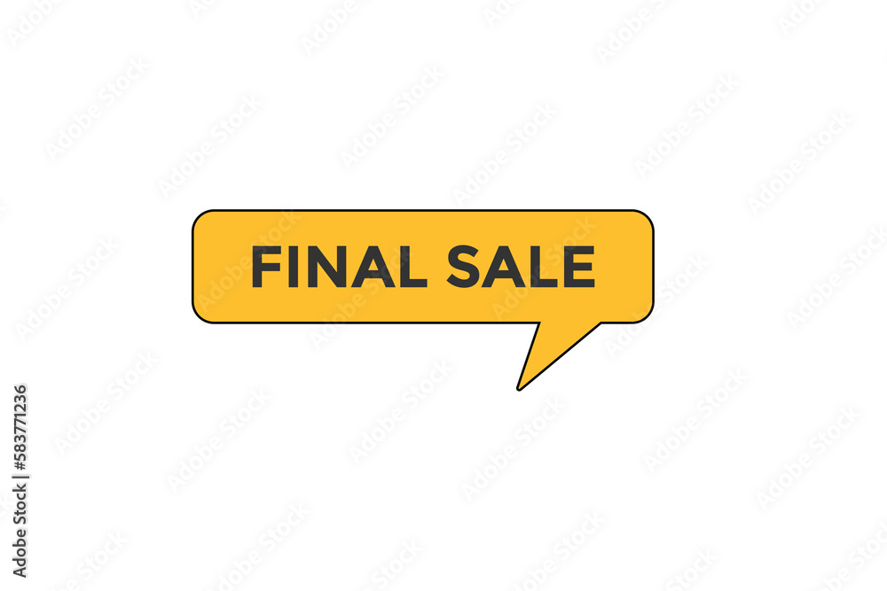 final sale vectors.sign label bubble speech final sale
final sale vectors.sign label bubble speech final sale