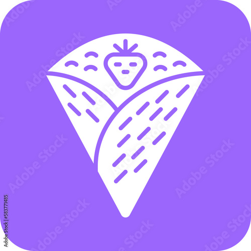 Vector Design Crepe Icon Style