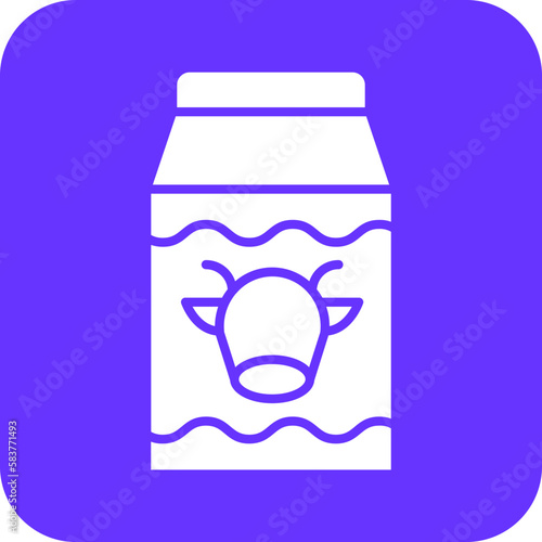 Vector Design Milk Icon Style