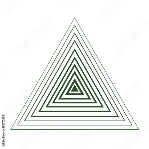 Triangle illusion