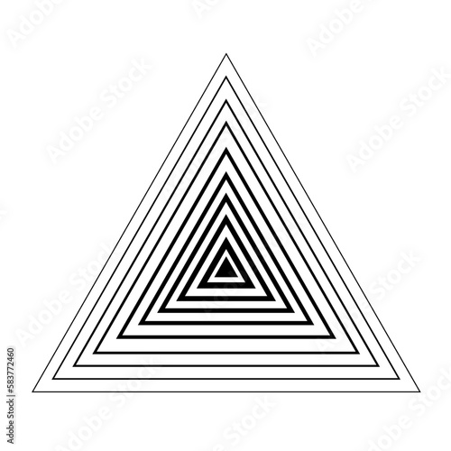Triangle illusion
