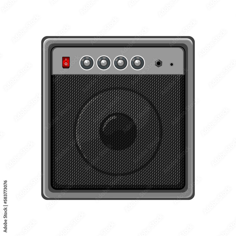 volume guitar amplifier cartoon vector illustration volume guitar amplifier cartoon vector illustration