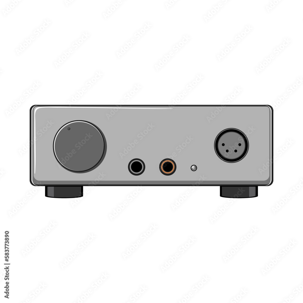 cable headphone amp cartoon vector illustration cable headphone amp cartoon vector illustration